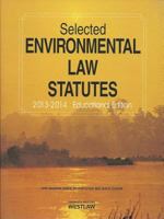 Selected Environmental Law Statutes, 2013-2014 Educational Edition 0314658432 Book Cover