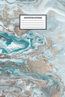 Composition Notebook: Marble College Ruled Blank Lined Cute Notebooks for Girls Teens Kids Children Kids Girls Teens Women School Writing Notes Journal (6 x 9 in) 120 page composition notebook College 1706044399 Book Cover