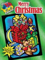 3-D Coloring Book--Merry Christmas 0486484149 Book Cover