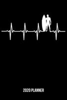 2020 Planner: Surf Heartbeat Weekly & Monthly Planner 2020 - 52 Week Calendar 6 x 9 Organizer - Gift for Surfers 170573720X Book Cover