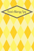 Allergy Log: Daily Food Allergy Symptom Tracker - 90 Pages - 45 Days - 6x9- Food Journal for People with Food Sensitivity 1673767222 Book Cover