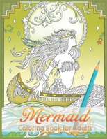 Mermaids Coloring Book: Stress Relieving Designs for Adults Relaxation B087SD51SB Book Cover