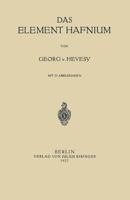 Das Element Hafnium 3642512550 Book Cover
