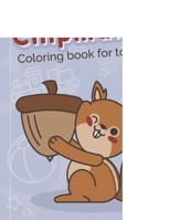 Chipmunks Coloring Book For Toddlers B0948LPHN1 Book Cover