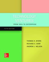 Technology Ventures: From Idea to Enterprise 0073365041 Book Cover