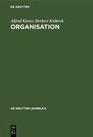 Organisation 3110134993 Book Cover