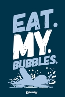 Mein Eat My Bubbles Schwimmkalender: Lustiger Kalender f�r Schwimmsportlerinnen, Triathletinnen und Schwimmerinnen die das Schwimmtraining und den Wettkampf lieben mit 108 cremefarbenen Seiten, Format 1654447897 Book Cover