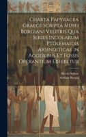 Charta Papyracea Graece Scripta Musei Borgiani Velitris Qua Series Incolarum Ptolemaidis Arsinoiticae In Aggeribus Et Fossis Operantium Exhibetur 1020214244 Book Cover