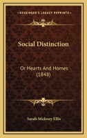 Social Distinction 1176993291 Book Cover