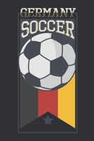 Germany Soccer: 6x9 notebook dotted white pages as a gift for German Soccer Fans Great gift makes German Football fans happy 1712130684 Book Cover