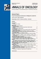 Annals of Oncology: Official Journal of the European Society for Medical Oncology 1489972943 Book Cover