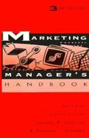 The Dartnell Marketing Manager's Handbook (Dartnell's Handbooks) 0850132037 Book Cover