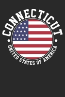 Notebook: Connecticut Dot Grid 6x9 120 Pages 1699078297 Book Cover