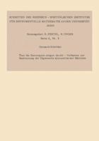 Uber Die Konvergenz Einiger Jacobi-Verfahren Zur Bestimmung Der Eigenwerte Symmetrischer Matrizen 3322979369 Book Cover