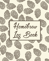 Homebrew Log Book: Homebrew Log Book - Beer Recipe Notebook 1636050166 Book Cover