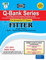 Up-Todate Q-Bank Fitter (Mcq Sol. Paper)(Nsqf - 5 Syll.) 1st & 2nd Yr. 8173177635 Book Cover