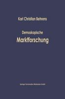 Demoskopische Marktforschung 3663127109 Book Cover