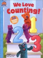 We Love Counting! (Bear in the Big Blue House Vinyl Sticker Book, 1) 0689840209 Book Cover