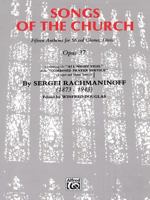 Songs of the Church: 15 Athems for Mixed Chorus, Divisi (Belwin Edition) 1016640714 Book Cover