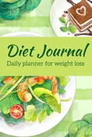 Weight Loss Diet Journal: Beautiful Notebook with Meal Planner, Food Tracker, Workout Log and Sleep Tracker to Help You Succeed on Your Weight Loss Journey 1679904051 Book Cover