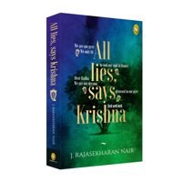 All Lies, Says Krishna 9389053919 Book Cover