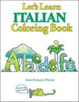 Let's Learn Italian Coloring Book (Let's Learn Coloring Books) 0844280607 Book Cover