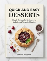 Quick and Easy Desserts: Simple Recipes for Beginners to Make Sweet Treats in Minutes B0GTRHCSP6 Book Cover