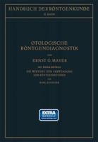 Otologische Rontgendiagnostik 3709151937 Book Cover