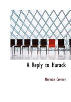 A Reply to Harack 1115393626 Book Cover