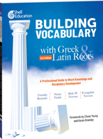 Building Vocabulary with Greek and Latin Roots: A Professional Guide to Word Knowledge and Vocabulary Development: Keys to Building Vocabulary 0743916433 Book Cover