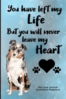 Pet Loss Journal Australian Shepherd: Guided Prompt Keepsake Workbook 1707941319 Book Cover