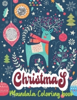 Mandala Christmas Coloring Book: 20 Page Christmas Themed Mandala Coloring Book B08PXJZGGS Book Cover
