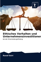 Ethisches Verhalten und Unternehmensinvestitionen 6200888639 Book Cover