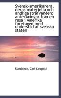 Svensk-amerikanera, deras materiella och andliga sträfvanden; anteckningar från en resa i Amerika fp 1113173483 Book Cover