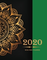 2020 Real Man Planner: Personalized Planner: 12-month calendar plan: January 2020 to December 2020: 2020 Daily Planner Full Page a Day 1676668616 Book Cover