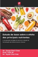 Estudo de base sobre o efeito dos principais nutrientes 6209111882 Book Cover
