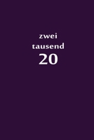 zweitausend 20: Terminplaner 2020 A5 Flieder (German Edition) 167949287X Book Cover