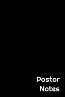 Pastor Notes: Wide Ruled Notebook 1096994828 Book Cover