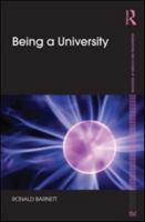 Being a University 0415592682 Book Cover