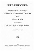 Neue Jahrbucher Fur P�dagogik 1533651728 Book Cover