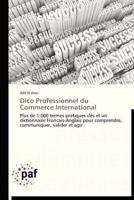 Dico Professionnel Du Commerce International 3838177878 Book Cover