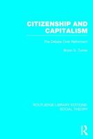 Citizenship and Capitalism: The Debate over Reformism (Controversies in Sociology) 1138786977 Book Cover