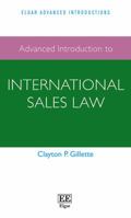 Advanced Introduction to International Sales Law 1784711896 Book Cover