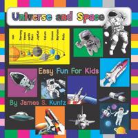 Universe and Space: Big Cartoon Big Words 1095624873 Book Cover