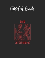 Composition Book: Bad Attitudes Roses Aesthetic Clothing Soft Grunge Women Men Lovely Composition Notes Notebook for Work Marble Size College Rule Lined for Student Journal 110 Pages of 8.5x11 Efficie 1651143145 Book Cover