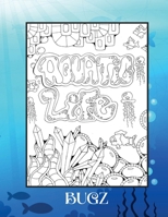 Aquatic Life: Coloring Book B0CSPRG3C8 Book Cover