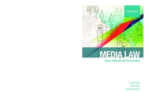 Media Law: Cases & Commentary 0195559134 Book Cover