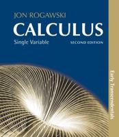 Calculus: Early Transcendentals, Single Variable 1464193762 Book Cover