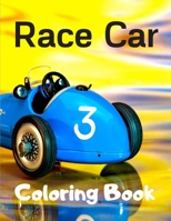 Race Car Coloring Book: Great Gift for Girls, Boys, Toddlers, Preschoolers, Kids 2-4, 5-8 Year Old. Sport Cars B08P4F5MKZ Book Cover