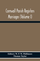 Cornwall Parish Registers. Marriages 9354301266 Book Cover